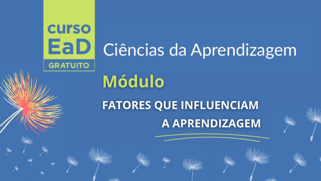 Resultado do sorteio do curso EaD Ciências da Aprendizagem